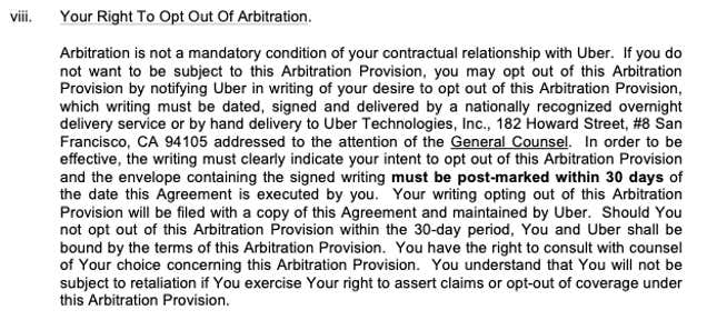 Uber Software License and Online Services Agreement, July 15, 2013