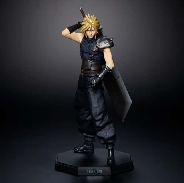 Image for article titled These Commemorative Final Fantasy VII Remake Figures Don't Look So Good