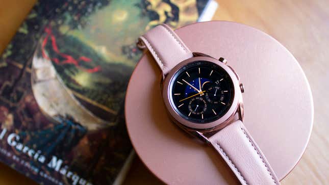 The Samsung Galaxy Watch 3 smartwatch
