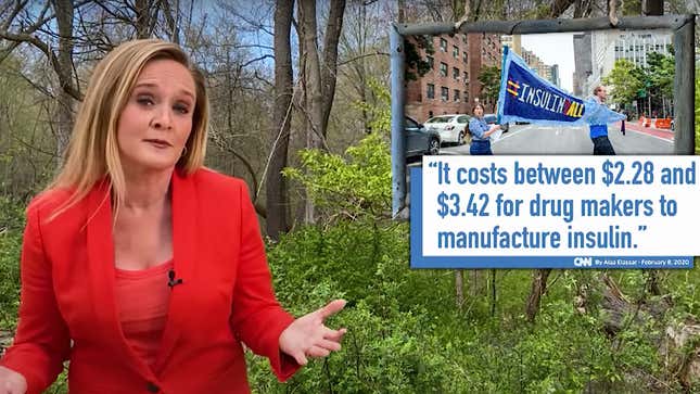 Digging hard, Sam Bee uncovers a few positive pandemic changes we shouldn't rush to return to normal