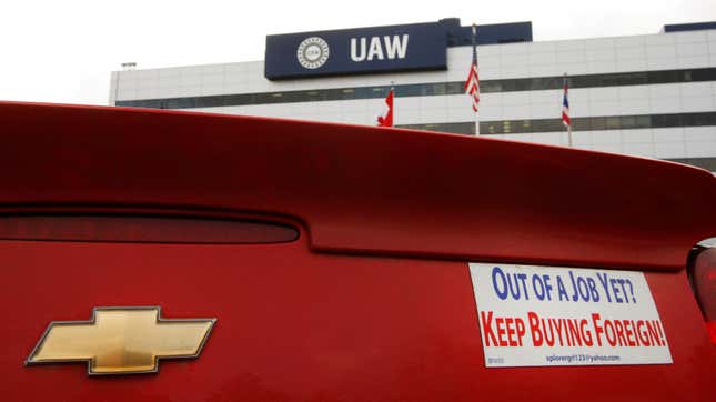 Image for article titled The UAW&#39;s Humiliation Is Almost Complete