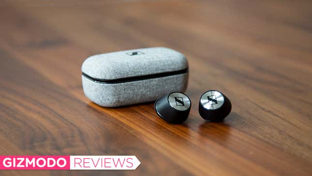 Image for article titled Sennheiser&#39;s Truly Wireless Earbuds Sound Impossibly Good