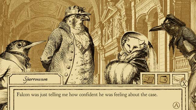 Image for article titled If You Like Phoenix Wright And Animal Puns, Don&#39;t Skip Aviary Attorney