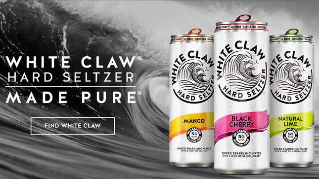 Image for article titled White Claw Can't Keep Up With the Hype