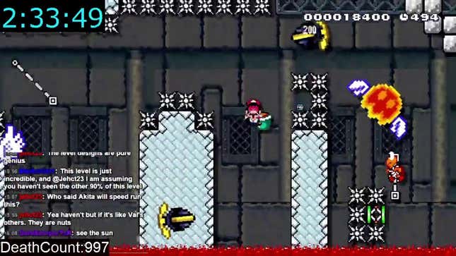 The Incredible 60 Hour Journey To Beat An Impossible <i>Mario Maker</i> Level <em></em>