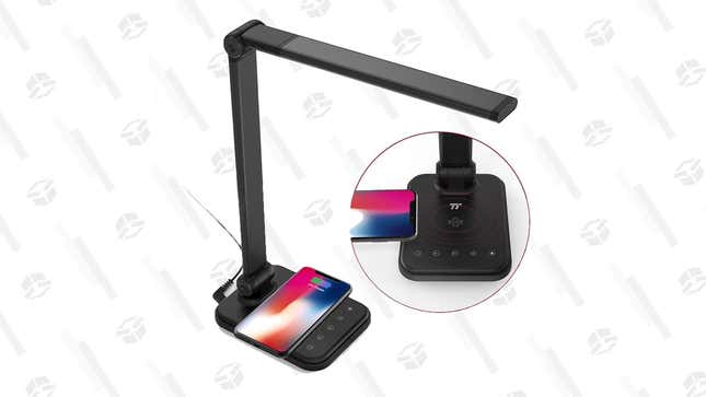 TaoTronics LED Desk Lamp/Qi Charger | $25 | Amazon | Clip the $10 coupon and use code KINJA0417