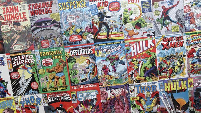 “Comic Books” by Sam Howzit is licensed under CC BY 2.0