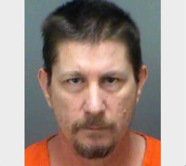 July 2018 mugshot of Michael Drejka who was found guilty of manslaughter for death of unarmed black man Markeis McGlockton outside a Clearwater convenience store. 
