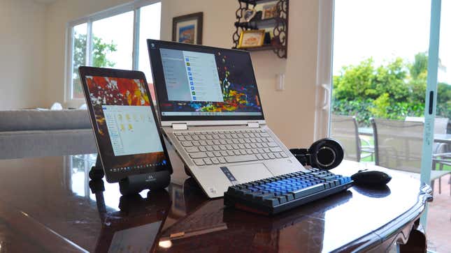 What we bought: How a portable monitor made working from home a