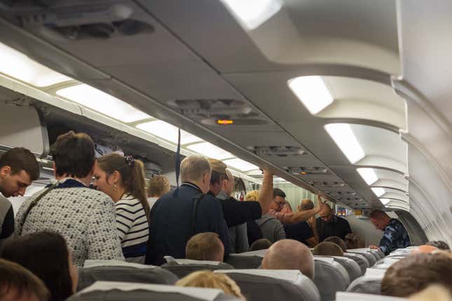 Image for article titled 40 Questions for the People Who Stand as Soon as the Plane Lands