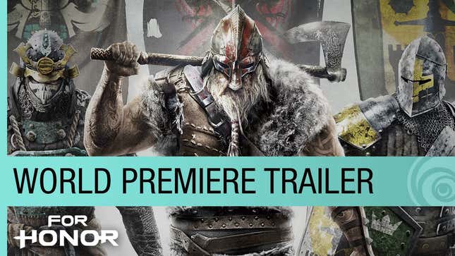 Ubisoft Announces New Sword Game, <i>For Honor</i>