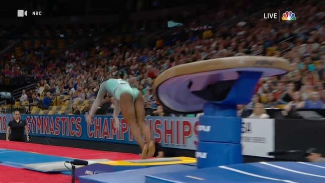 Simone Biles's Skills Are Even More Mind-Boggling In Very Slow Motion