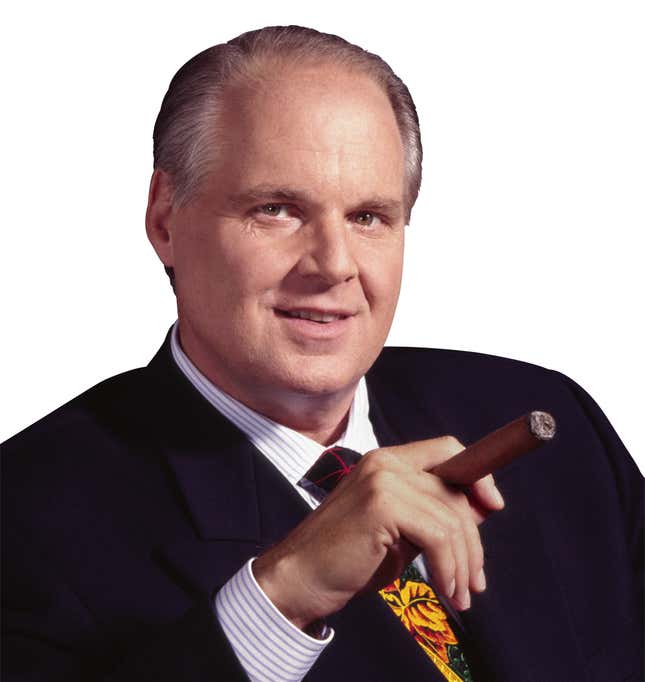 Image for article titled 25 Years Of ‘The Rush Limbaugh Show’