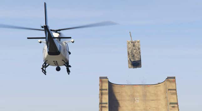 <i>GTA V</i> Tank Is Like, Nope, Not Gonna Catch Me