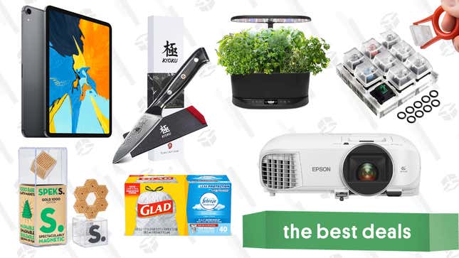Image for article titled Friday&#39;s Best Deals: Epson Home Cinema Projector, Kyoku Chef&#39;s Knife, Mario Party Switch Bundle, and More