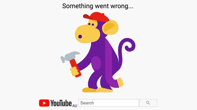 Image for article titled YouTube, Gmail, and Everything Else Google, Is Down Right Now [Update: Everything Should Be Back]