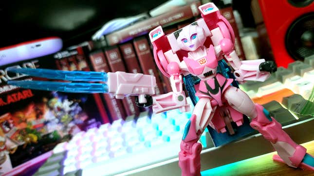 The Cyberverse version of Arcee, AKA the best. 