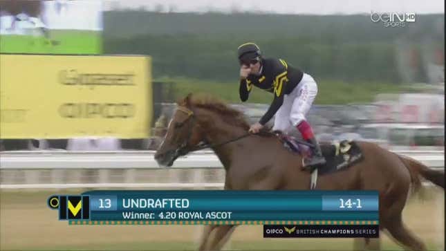 Horse Owned By Wes Welker Wins Diamond Jubilee Stakes At Royal Ascot