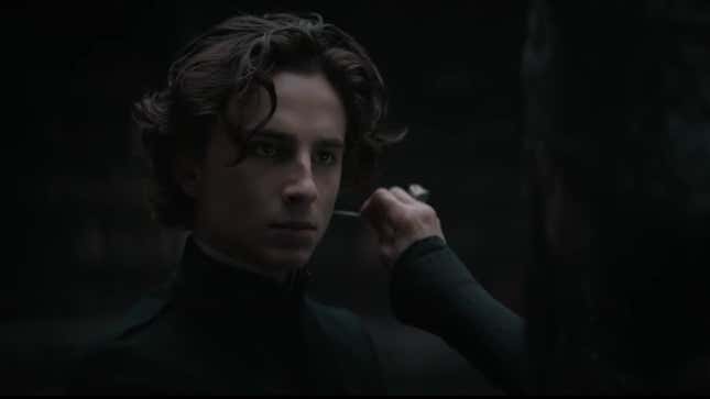 Image for article titled Ranking Timothee Chalamet's Many Brooding Faces in the New Dune Trailer