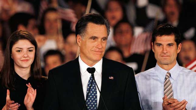 Image for article titled &#39;I Want To Congratulate The President,&#39; Romney Says In 240,000th And Final Lie Of Campaign