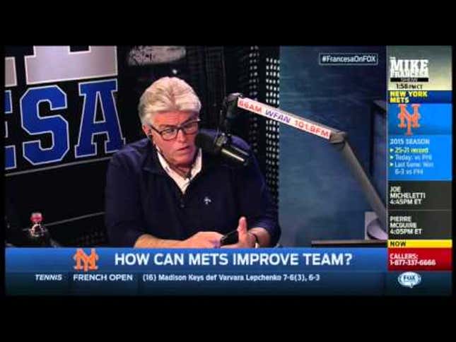 Mike Francesa Treats Listeners To 50 Seconds Of Phone Scrolling