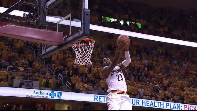 LeBron James Returns To The Scene Of The Crime