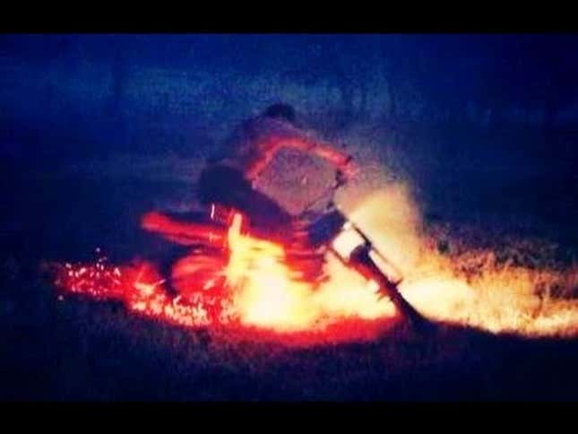Can You Put Out A Fire With A Motorcycle?