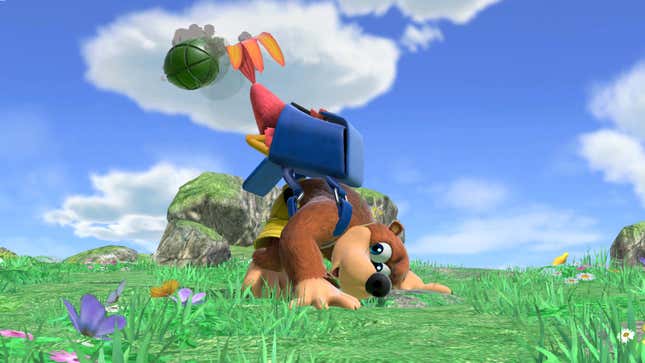 Image for article titled Banjo And Kazooie Are A Puzzle In Smash Ultimate