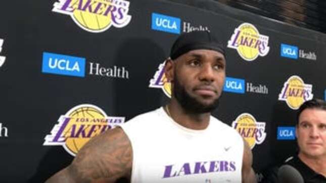 LeBron James Should Just Recap Your Crappy Team's Games From Memory