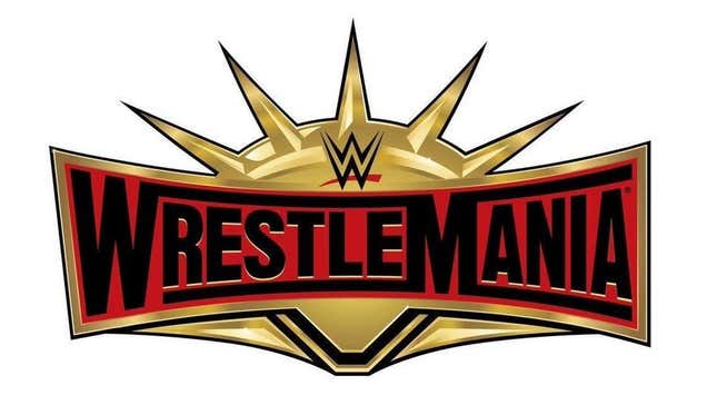 WrestleMania 35 logo.