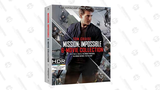 Mission: Impossible 6-Movie Collection | $50 | Amazon