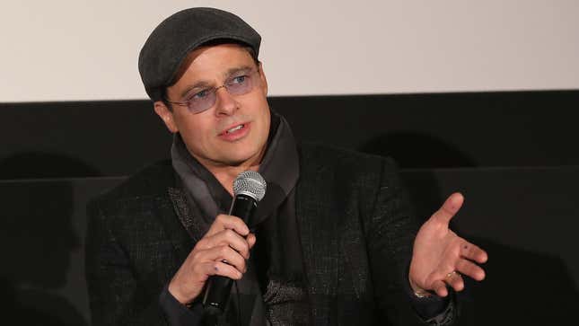 Image for article titled And Now, 10 Years of Brad Pitt’s Newsboy Cap
