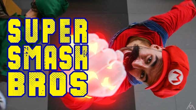 Marvel Stuntmen Recreate <i>Super Smash Bros.</i>