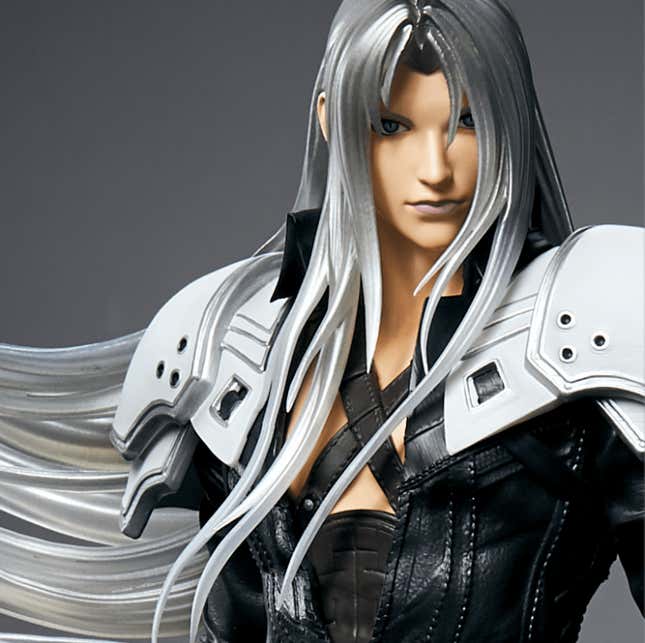 Image for article titled These Commemorative Final Fantasy VII Remake Figures Don't Look So Good