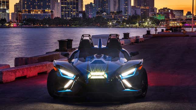 Image for article titled The 2020 Polaris Slingshot Has A New 203-Horsepower Engine And An Optional Automatic