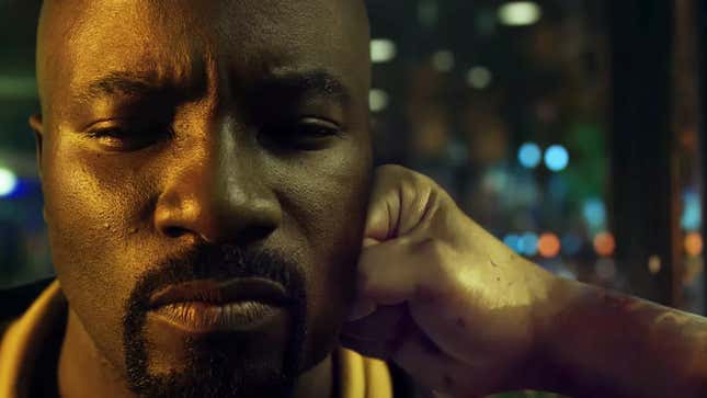 Mike Colter as Luke Cage. 