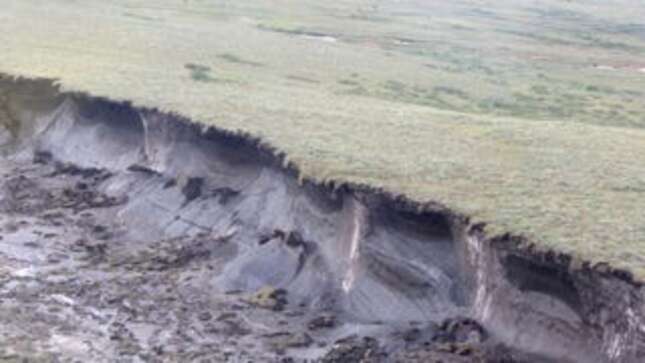 Image for article titled Climate Change Unleashes Giant Wave of Landslides on Canadian Island