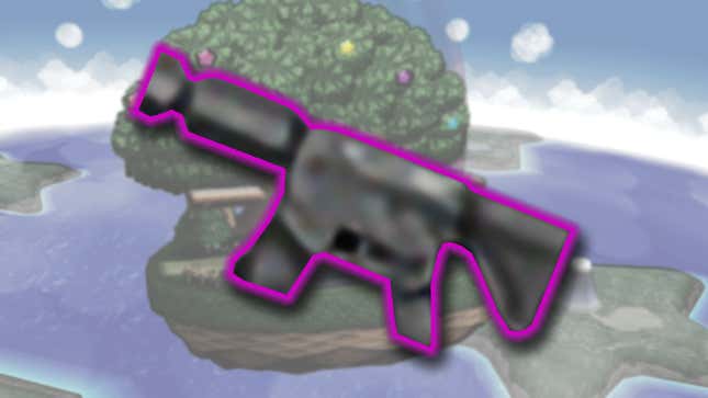 Image for article titled Fans Found An Assault Rifle Texture Hidden In Super Smash Bros. Brawl