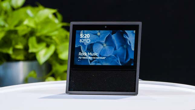Image for article titled Amazon Is Reportedly Developing a Wall-Mounted Echo to Control Your Smart Home