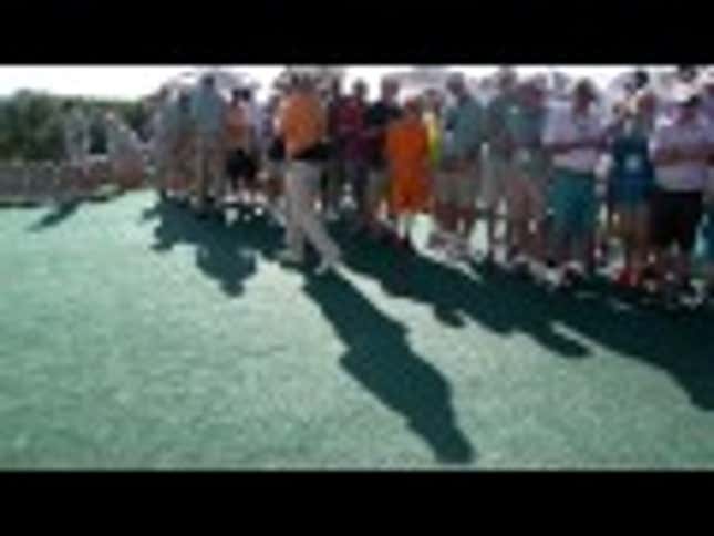 Phil Mickelson Hits Into Hospitality Area For Second Day In A Row
