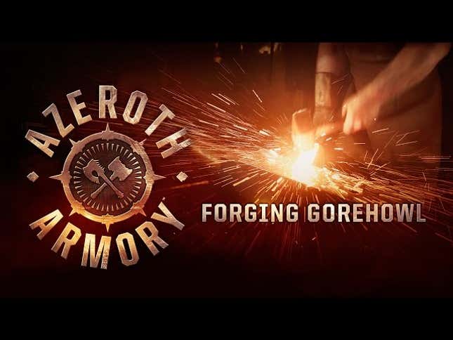 Watch One Of <i>Warcraft</i>'s Most Storied Weapons Come To Life