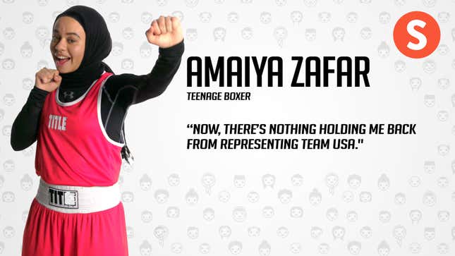 Teenage Boxer Amaiya Zafar Is a Ring Leader