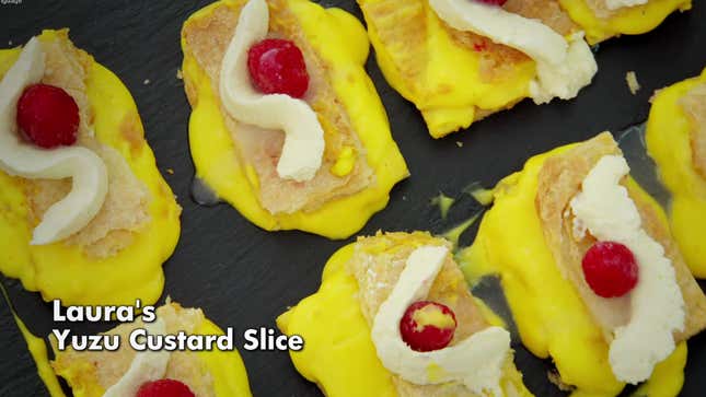 Laura's Yuzu Custard Slices