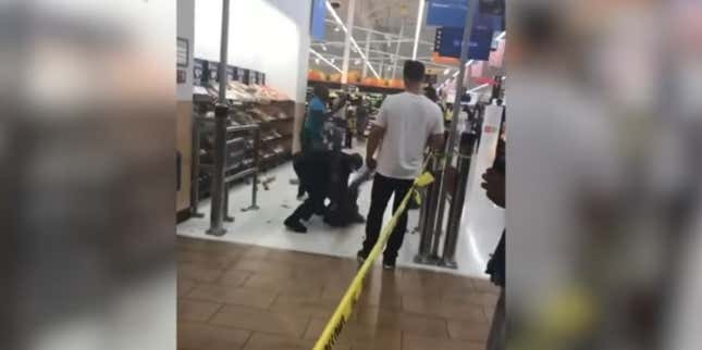 Image for article titled Video Shows Birmingham, Ala., Police Officer Body Slamming Black Woman to the Ground for Not Wearing a Mask