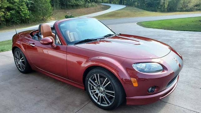 Image for article titled At $13,500, Could This Supercharged 2008 Mazda Miata PRHT Have You Filliping Your Lid?