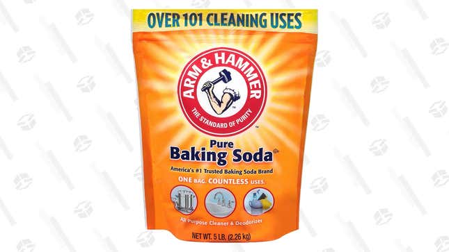 5 Pounds Arm and Hammer Baking Soda | $3 | Amazon