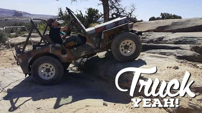 How My Rusty 1948 Farm Jeep Challenged $50,000 Wranglers On The Trails Of Moab<em></em>