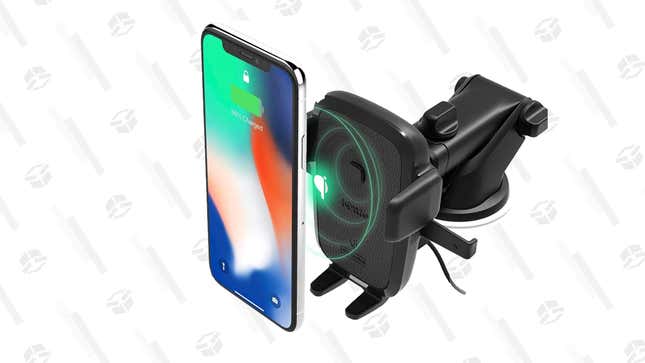 iOttie Easy One Touch Wireless Qi Car Mount | $30 | Amazon