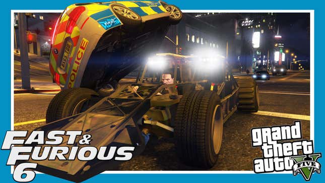 <i>Fast And Furious 6's</i> Famous Car-Flipping Scene, Recreated In <i>GTA V</i>