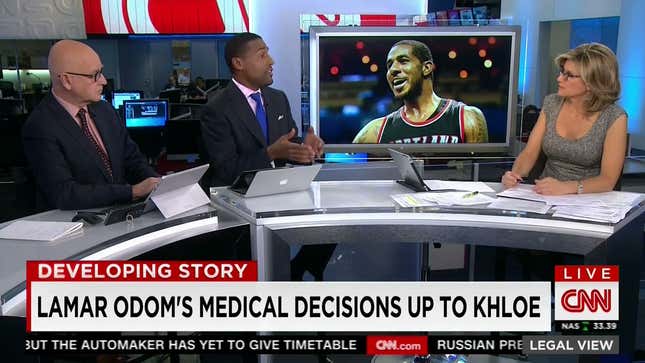 One Of CNN's Photos Of Lamar Odom Is Not Like The Others